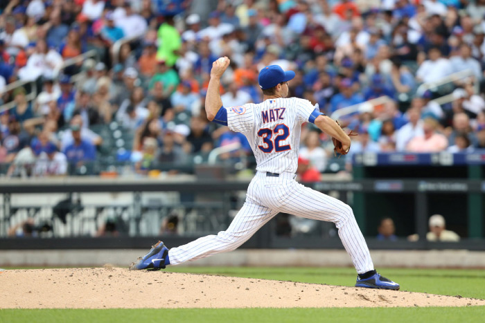 Steven Matz on the mound