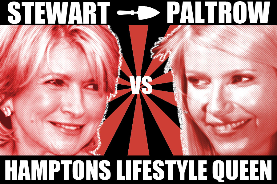 Stewart vs Paltrow poster