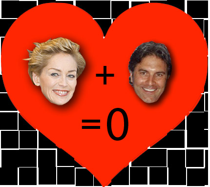 Sharon Stone + Michael Wudyka = 0