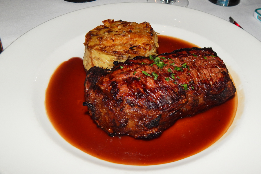 Red|Bar Brasserie strip steak