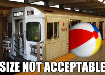 Hampton Subway no longer accepts beach ball over 24 inches