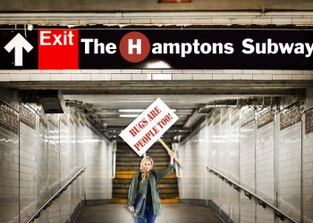 Hamptons Subway Bug Protest