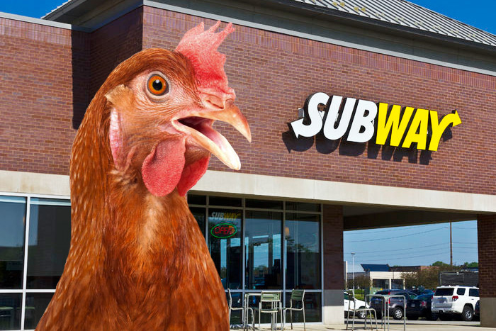 Subway chicken