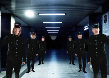 Hamptons Subway Police Force show off their new uniforms