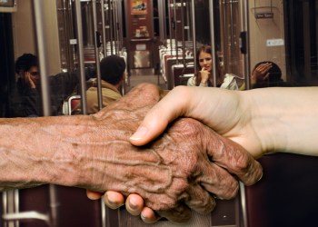 Old Man McGumbus and Derwood Hodgegrass held hands on the subway this week