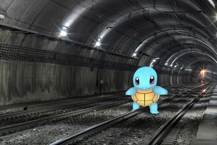 You can no longer catch Squirtle legally on the Hamptons Subway, Pokemon Go