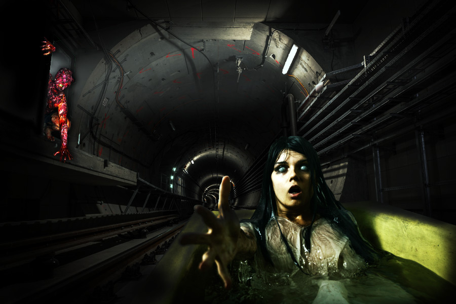 Hamptons Subway Spooky Walk