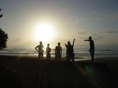 Sunrise Surfers