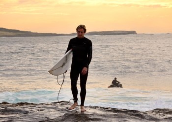 Surfer in Australia