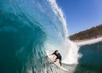 Surfing a killer wave