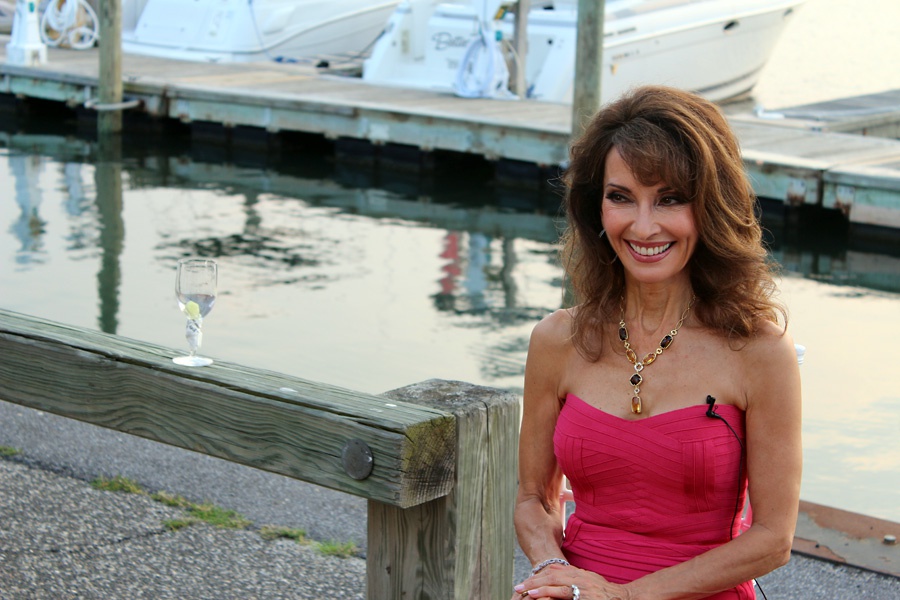 Susan Lucci at Bay Street Theatre's Rock the Dock