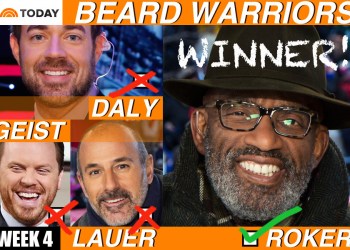 Today show beards WEEK 4 Al Roker wins