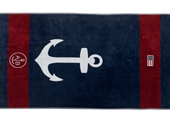 Lexington Clothing Company and American interior designer Anthony Barrata partner on a beach towel.