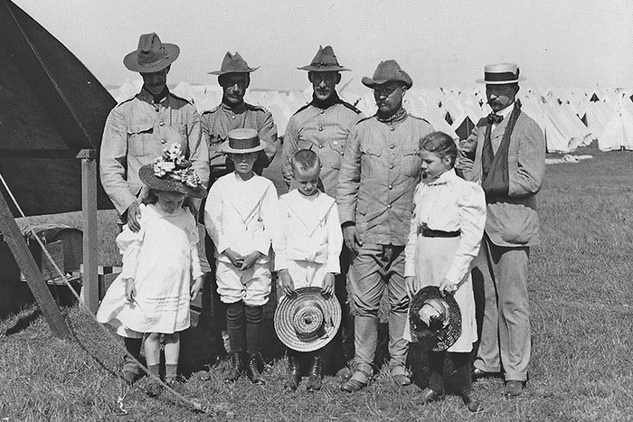 Roosevelt in Montauk awaiting immunization