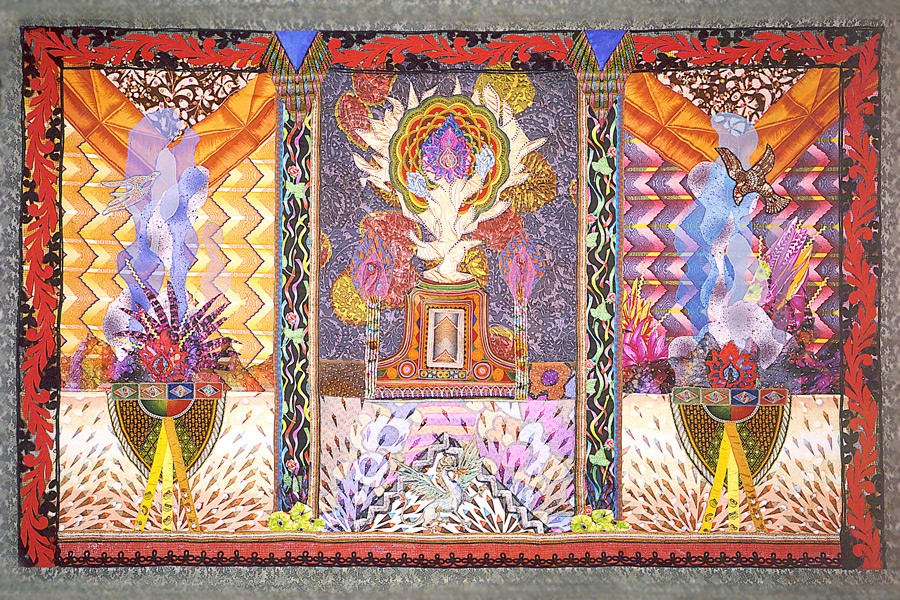 Temple of the Sacred Fire, Art by Amy Zerner