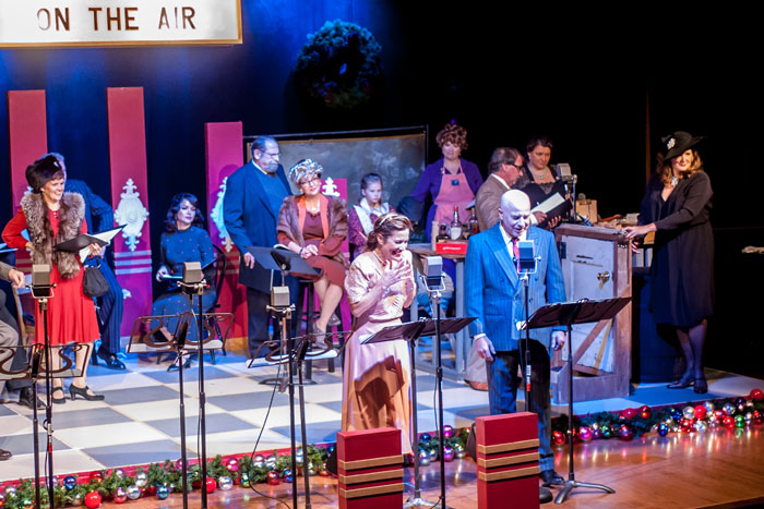 The cast of It's a Wonderful Life.