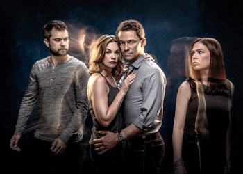 Joshua Jackson as Cole, Ruth Wilson as Alison, Dominic West as Noah and Maura Tierney as Helen in 