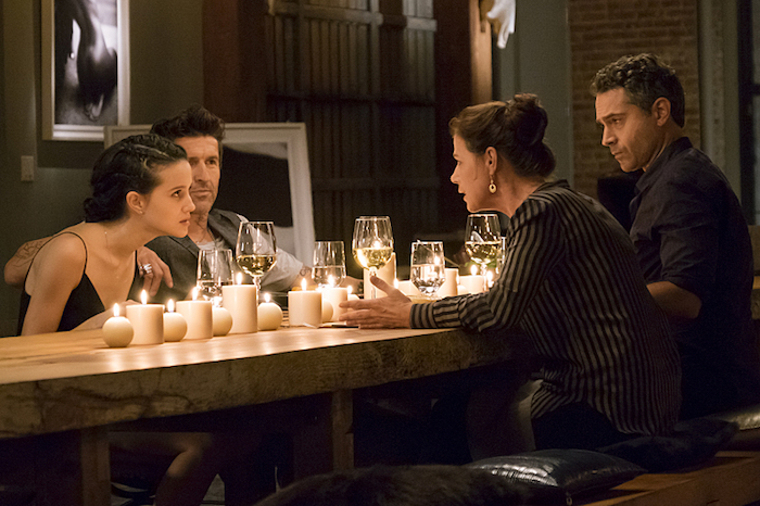 The Affair dinner scene