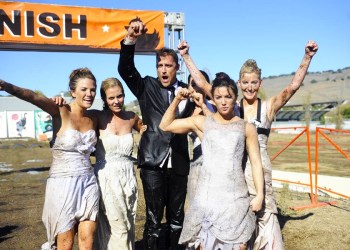 Prince Farming and his prospective brides on ABC's The Bachelor