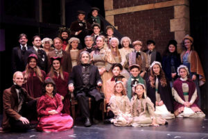 The cast of Theatre Three's "A Christmas Carol"