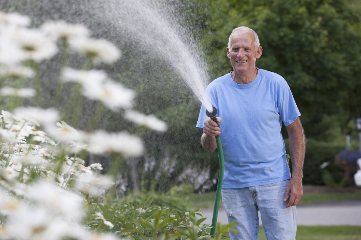 Gardeners and gardens all need water!