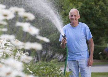 Gardeners and gardens all need water!
