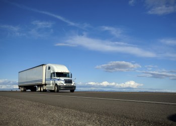 Semi-Truck on the Open Road