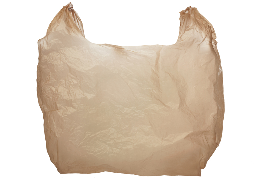 Empty Plastic Shopping Bag