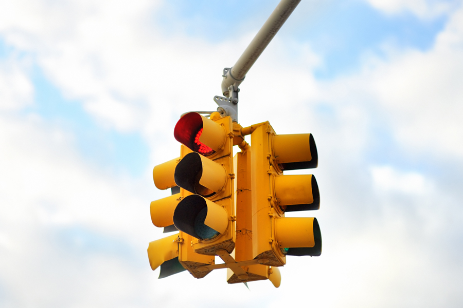 Flanders Road will get new traffic signals and lights in two intersections.