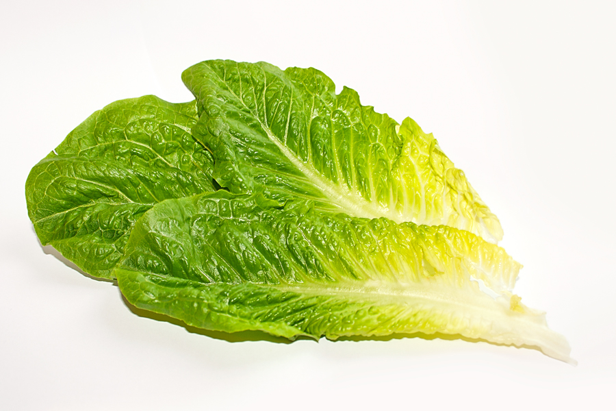 Romaine lettuce.