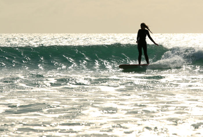 surfing