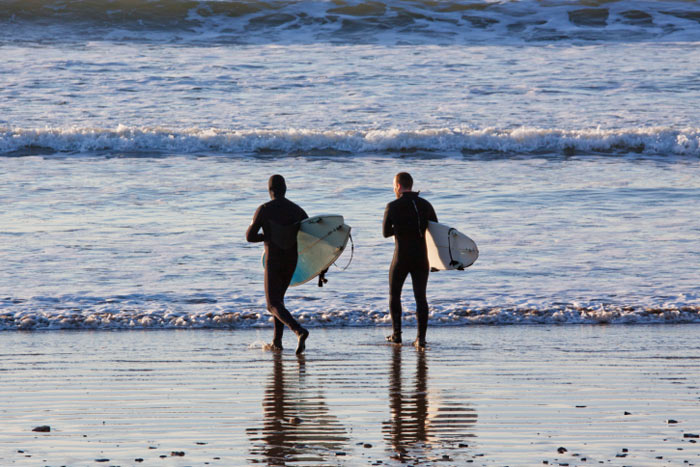 surfing