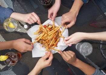 Share the Dan's Best of the Best French fries.