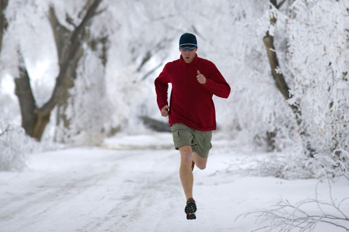running in winter