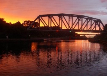 View of the canal from Tide Runners' deck