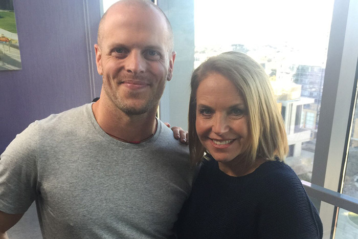 Tim Ferriss and Katie Couric
