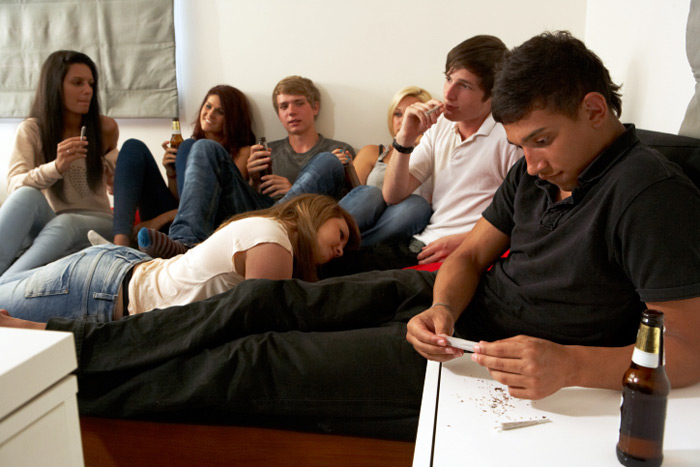 Local teens said they'd never seen sex or drugs before their teacher was in a music video