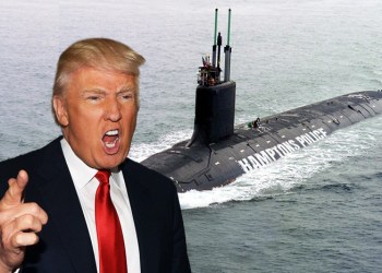 Donald Trump wants to take back the Hamptons Police submarine