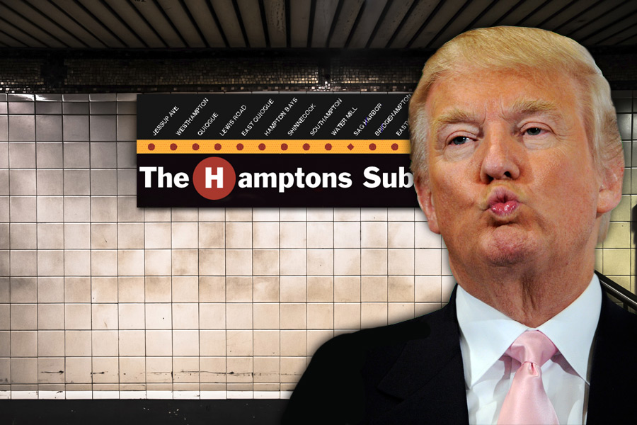 Donald Trump has big plans for the Hamptons Subway