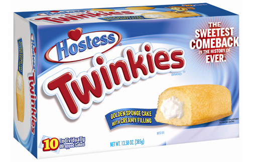 New Hostess Twinkies box