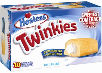 New Hostess Twinkies box