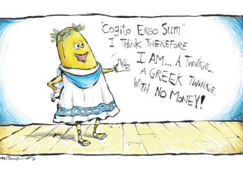 Twinkies cartoon by Mickey Paraskevas
