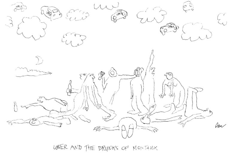 Tourism 2015 Uber, Montauk & I Came, I Saw Myself, I Got Drunk, I Took