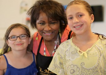 Vera Moore at Camp Quinipet