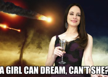 Victoria Grayson dreams of the apocalypse