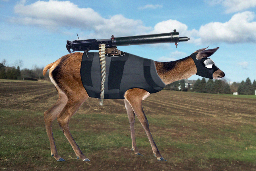 Weaponized Deer D-MAWS DeerGat CLOSE