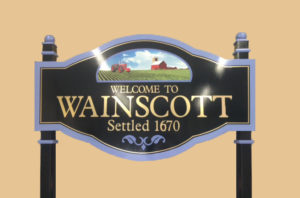 Wainscott welcome sign. Credit: Courtesy East Hampton Town