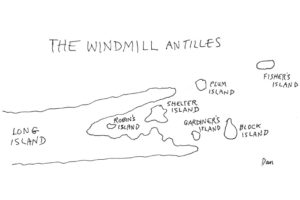 The Windmill Antilles cartoon by Dan Rattiner