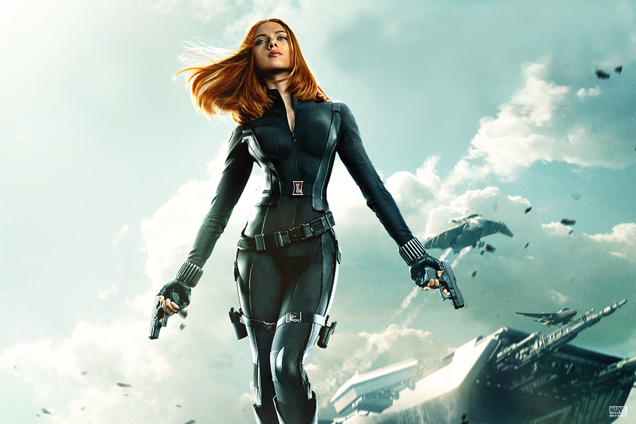 Winter Soldier Black Widow Scarlett Johansson