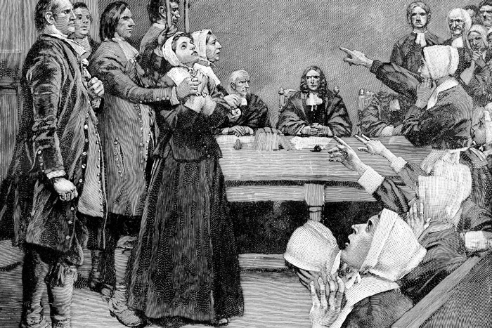 A 17th century witch trial